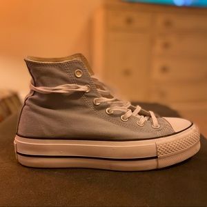 Platform Grey Converse